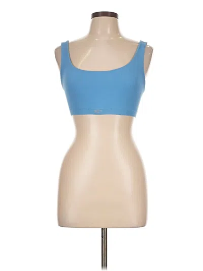 Pre-owned Set Active Sports Bra In Blue