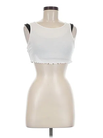 Pre-owned Set Active Sports Bra In White