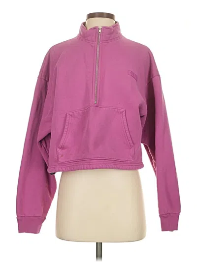 Pre-owned Set Active Sweatshirt In Pink