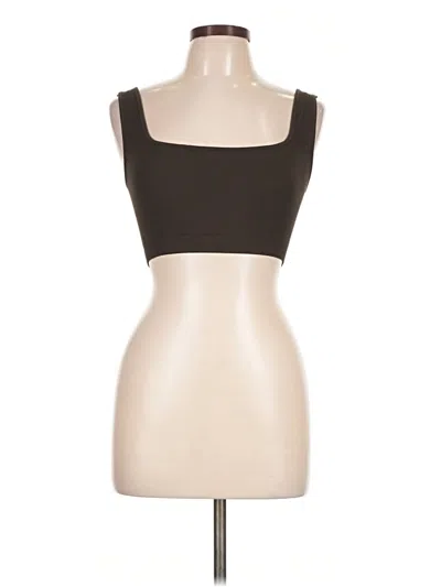 Pre-owned Set Active Tank Top Black Strapless Neckline Tops