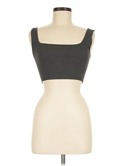 Pre-owned Set Active Tank Top Black Strapless Neckline Tops