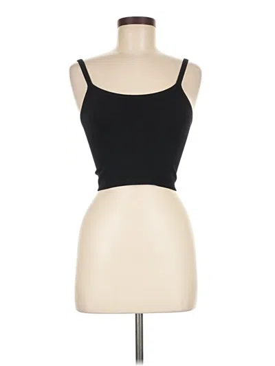 Pre-owned Set Active Tank Top Black Strapless Neckline Tops