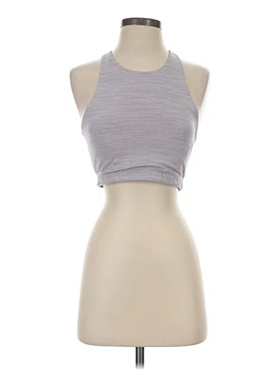 Pre-owned Set Active Tank Top Gray Halter Neckline Tops