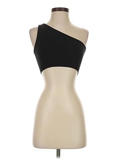 Pre-owned Set Active Tube Top Black One Shoulder Neckline Tops