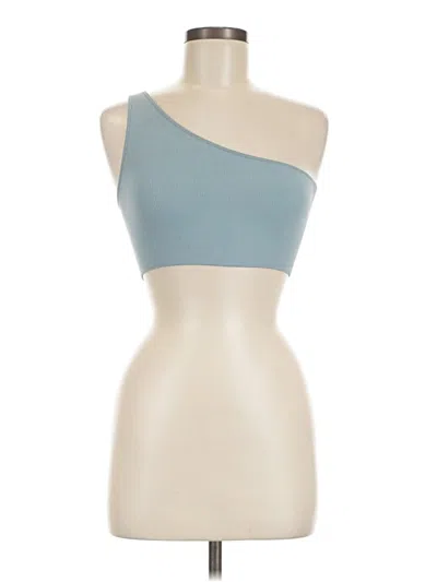 Pre-owned Set Active Tube Top Blue Strapless Neckline Tops