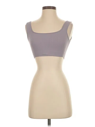 Pre-owned Set Active Tube Top Gray Strapless Neckline Tops