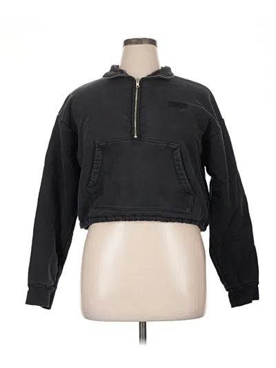 Pre-owned Set Active Windbreaker Jacket In Black