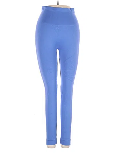 Pre-owned Set Active Yoga Pants In Blue