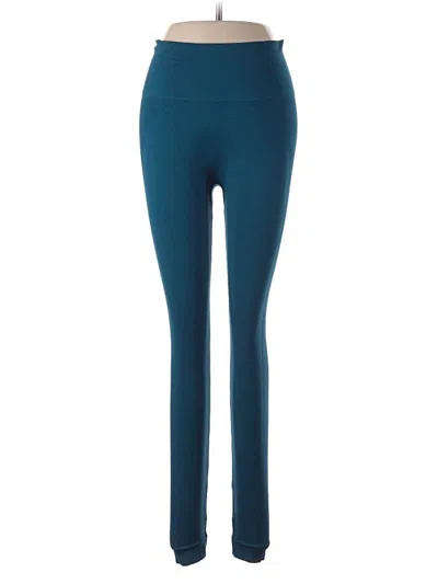 Pre-owned Set Active Yoga Pants In Blue