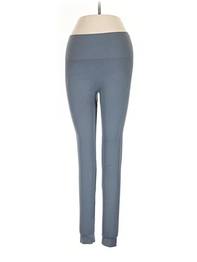 Pre-owned Set Active Yoga Pants In Blue