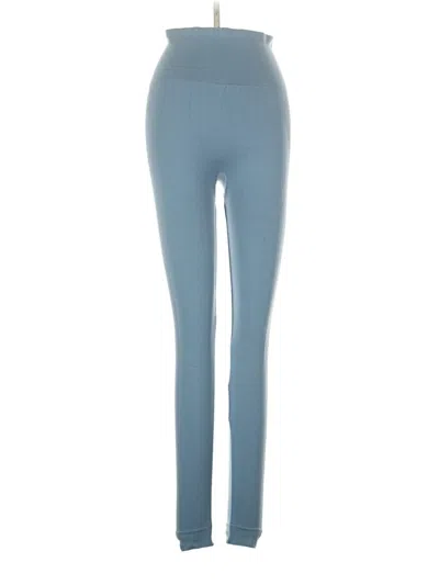 Pre-owned Set Active Yoga Pants In Blue