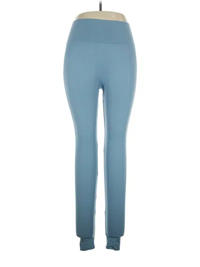 Pre-owned Set Active Yoga Pants In Blue
