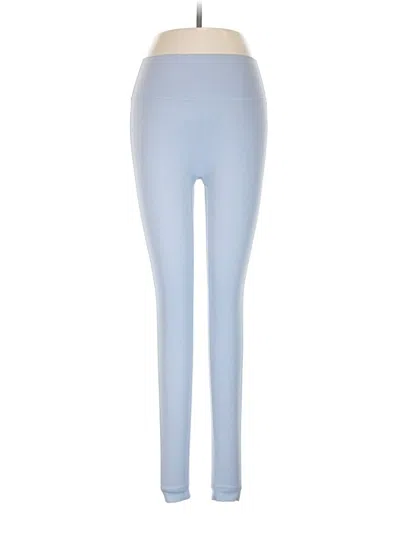 Pre-owned Set Active Yoga Pants In Blue