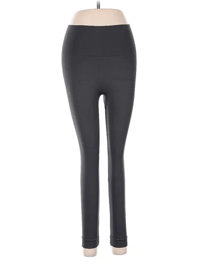 Pre-owned Set Active Yoga Pants In Gray