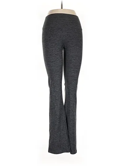 Pre-owned Set Active Yoga Pants In Gray