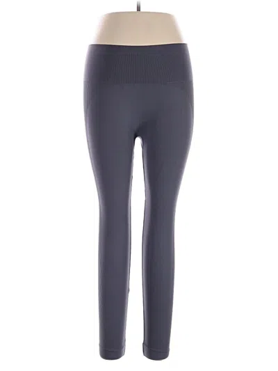 Pre-owned Set Active Yoga Pants In Gray