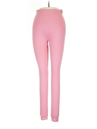 Pre-owned Set Active Yoga Pants In Pink