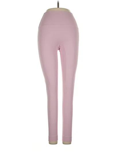 Pre-owned Set Active Yoga Pants In Pink