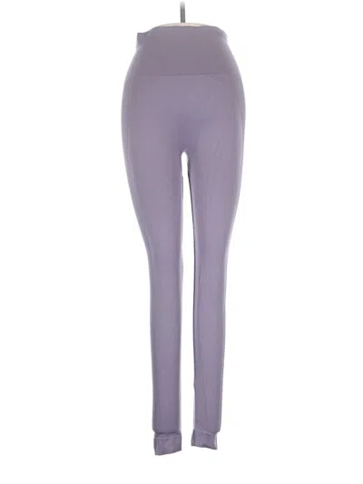 Pre-owned Set Active Yoga Pants In Purple
