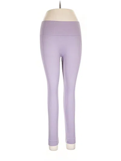Pre-owned Set Active Yoga Pants In Purple