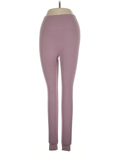 Pre-owned Set Active Yoga Pants In Purple