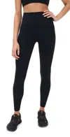 Set Sportbody High Rise Leggings Onyx In Onyx