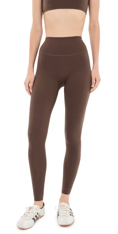 Set Al1 Breathe High-rise Leggings Terrain In Brown