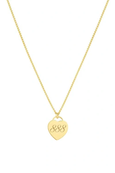 Set & Stones Alice Angel Numbers Necklace In White
