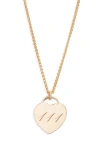 Set & Stones Alice Angel Numbers Pendant Necklace In Gold