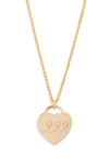 Set & Stones Alice Angel Numbers Pendant Necklace In Gold