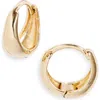 Set & Stones Aneesa Hoop Earrings In Gold