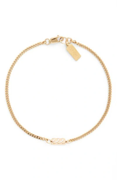 Set & Stones Angel Numbers Bracelet In Gold/222