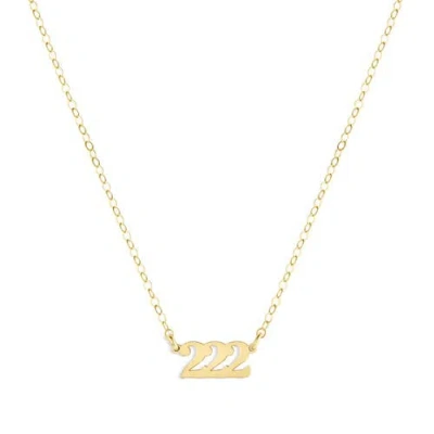 Set & Stones Angel Numbers Necklace In Gold
