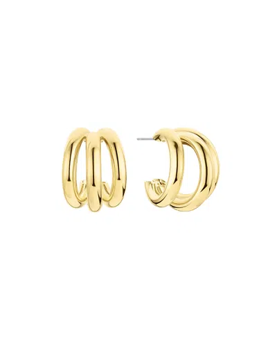 Set & Stones Anniston Hoops In Gold