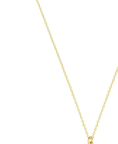 Set & Stones Asher Cross Necklace In Gold
