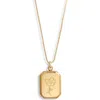 Set & Stones Audrey Birth Flower Pendant Necklace