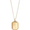 Set & Stones Audrey Birth Flower Pendant Necklace