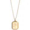 Set & Stones Audrey Birth Flower Pendant Necklace