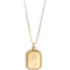 Set & Stones Audrey Birth Flower Pendant Necklace