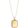 Set & Stones Audrey Birth Flower Pendant Necklace