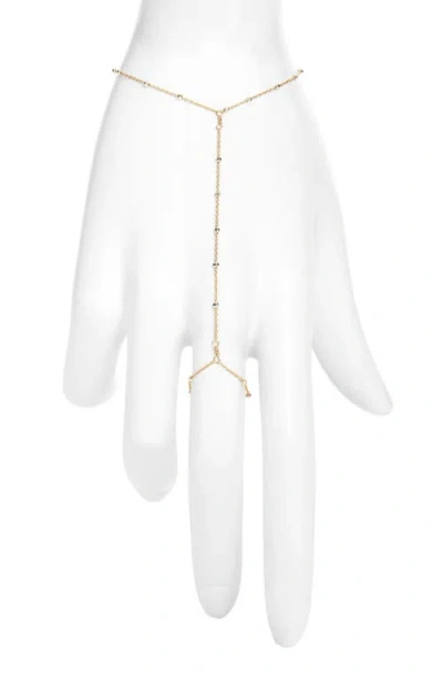 Set & Stones Austen Hand Chain In Gold