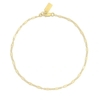 Set & Stones Billie Anklet In Gold