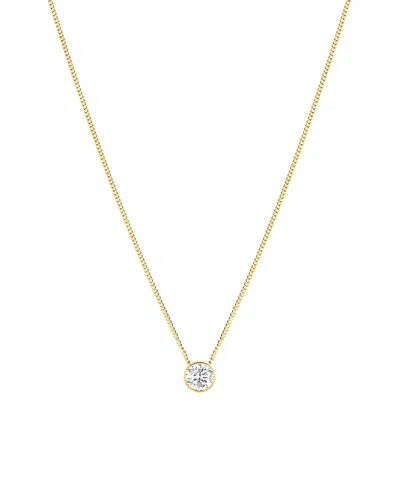 Set & Stones Birthstone Pendant Necklace In Gold
