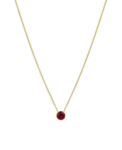 Set & Stones Birthstone Pendant Necklace In Multi