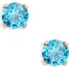 Set & Stones Birthstone Stud Earrings In Blue