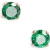 Set & Stones Birthstone Stud Earrings In Gold