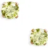 Set & Stones Birthstone Stud Earrings In Gold