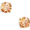Set & Stones Birthstone Stud Earrings In Orange