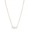 Set & Stones Caroline Genuine Freshwater Pearl Necklace In Gold