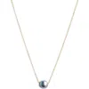 Set & Stones Charlize Freshwater Pearl Necklace In Gold/peacock